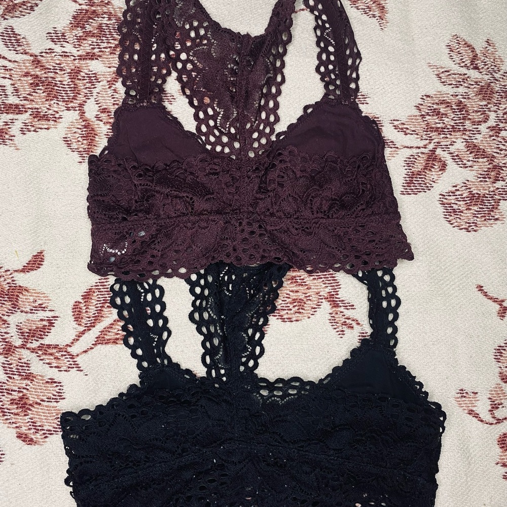 Aerie bralette set of two size XS - Picture 2 of 3